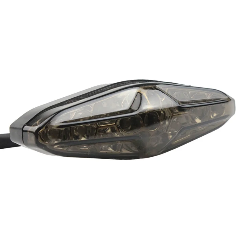 

12V LED Grey Shell Tail Light For Cruiser Prince Off-Road All Terrain Beach Buggy Vintage Brake Light Parts