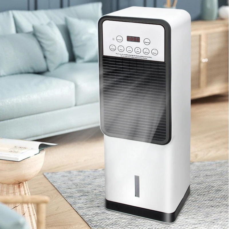 Portable Evaporative Cooling Fan Electric Powered Heating Element Portable Cooling Fan for Bedroom Living Room Office