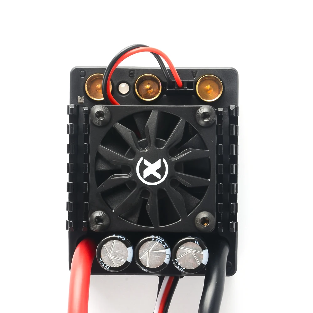XC-ESC C8 160A Bürstenloser ESC 3-6S LiPo-Akku für 1/7 1/8 RC Modellauto LKW Buggy On-Road Racing Zubehör