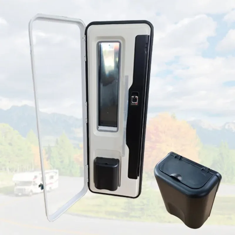 الجملة 23RD RV رغوة النمط الأوروبي الباب اللون الأبيض لباب القافلة أربعة ركن باب متنقل #1