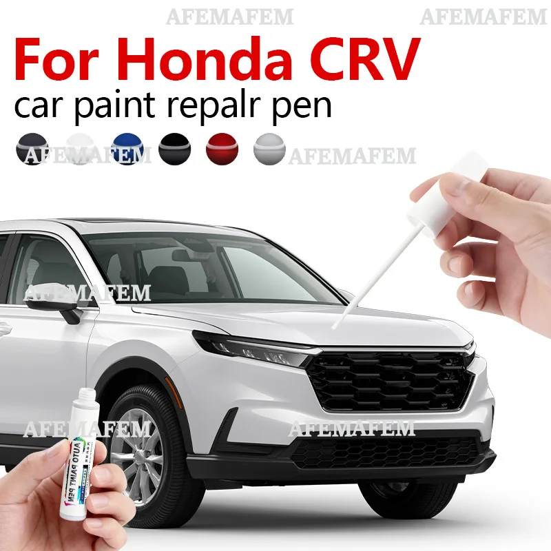 For 1995-2025 Honda CRV RD1 RE RE3 / RE4 RM RW WR-V Paint Repair Pen Touch Up Scratch Remover DIY Auto Accessories Black White