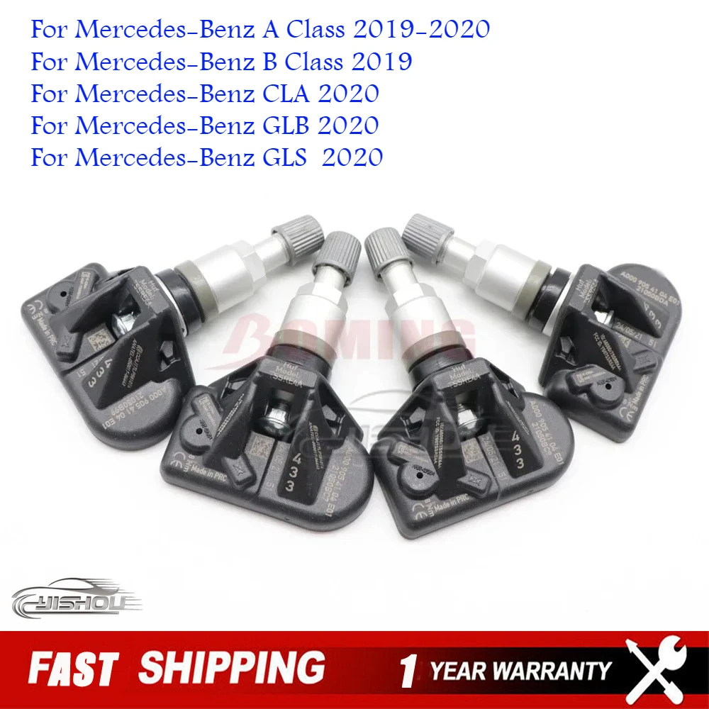 

TPMS 6877936 Датчик системы контроля давления в автомобильных шинах, подходит для Mercedes-Benz A Class B Class CLA GLB GLS 2019-2020 433 МГц