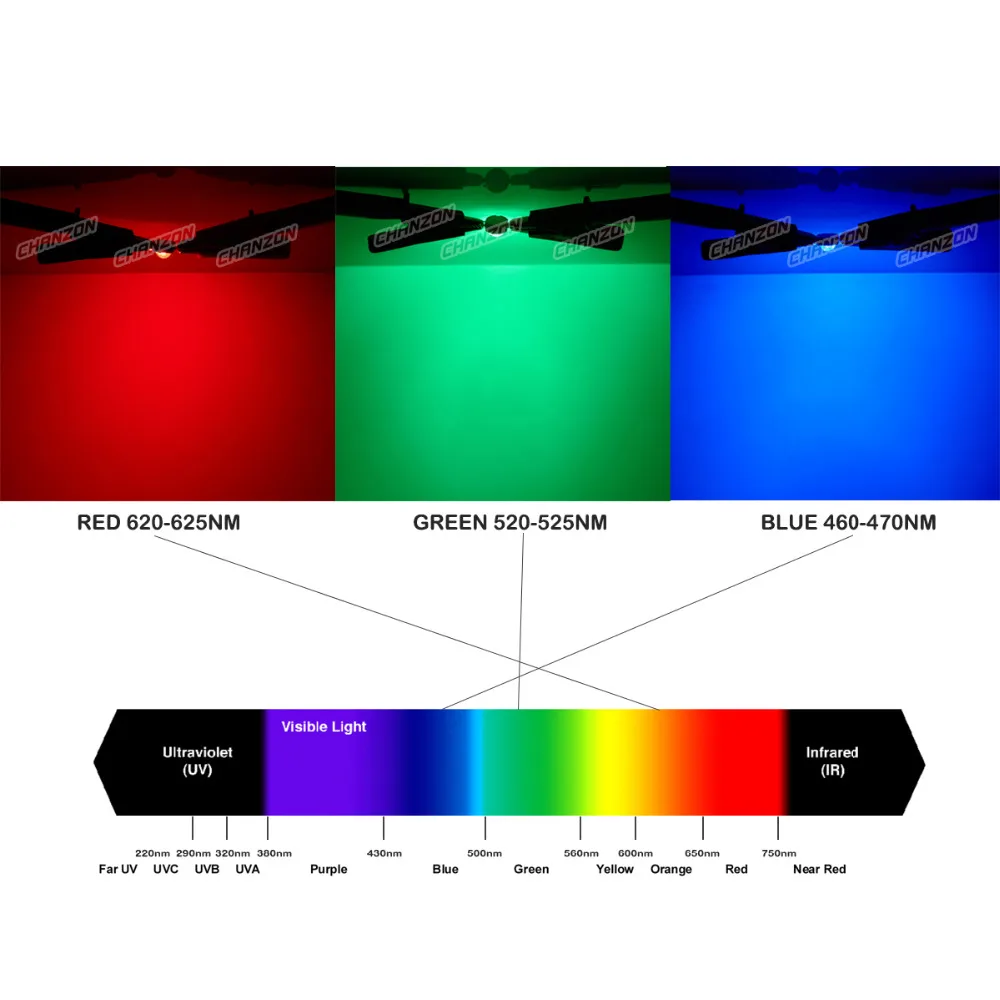 Hochleistungs-LED-Chip RGB/RGBW 3W 10W 20W 30W 50W 100W Rot Grün Blau Weiß Diode 3 10 20 30 50 100 W Watt COB für Lampenlicht – Detail 2