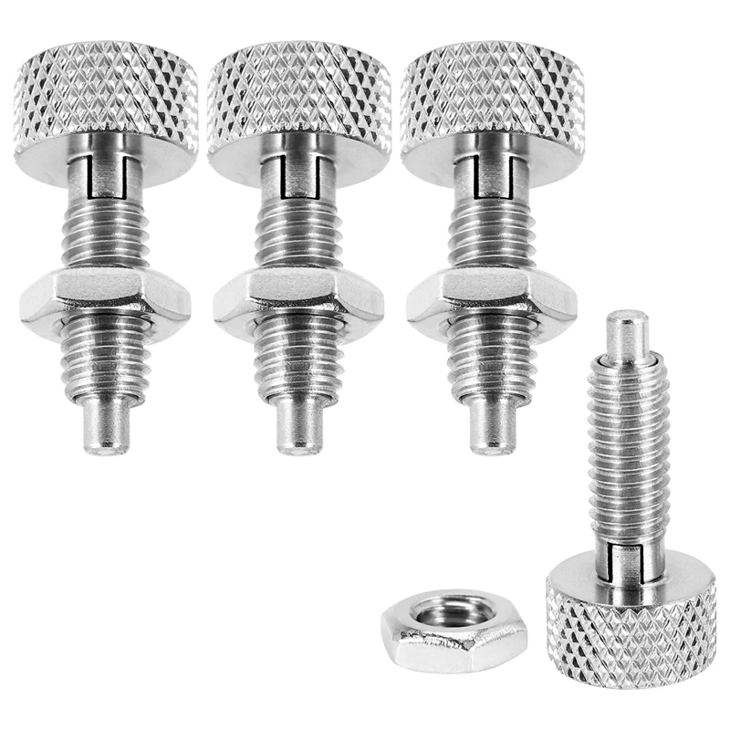 

4Pcs Handle Quick Release Pins,Quick Release Lock Pin, Retractable Spring Plunger, M6 Lockout Kit For Rolling Tool Box