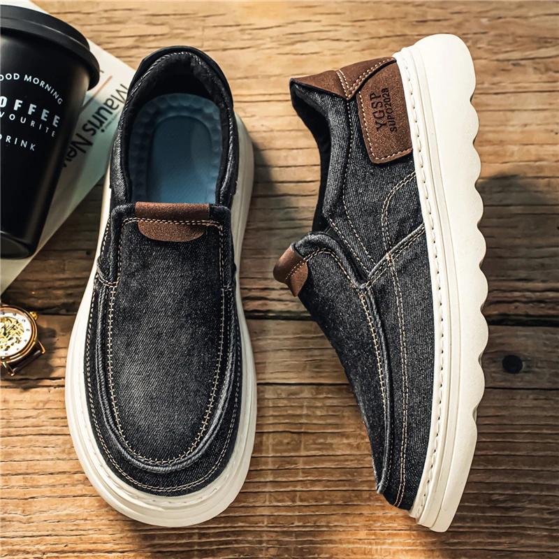รองเท้าผ้าใบผู้ชายแบบสวม สไตล์ - Casual Sneaker Low บทวิจารณ์และราคา