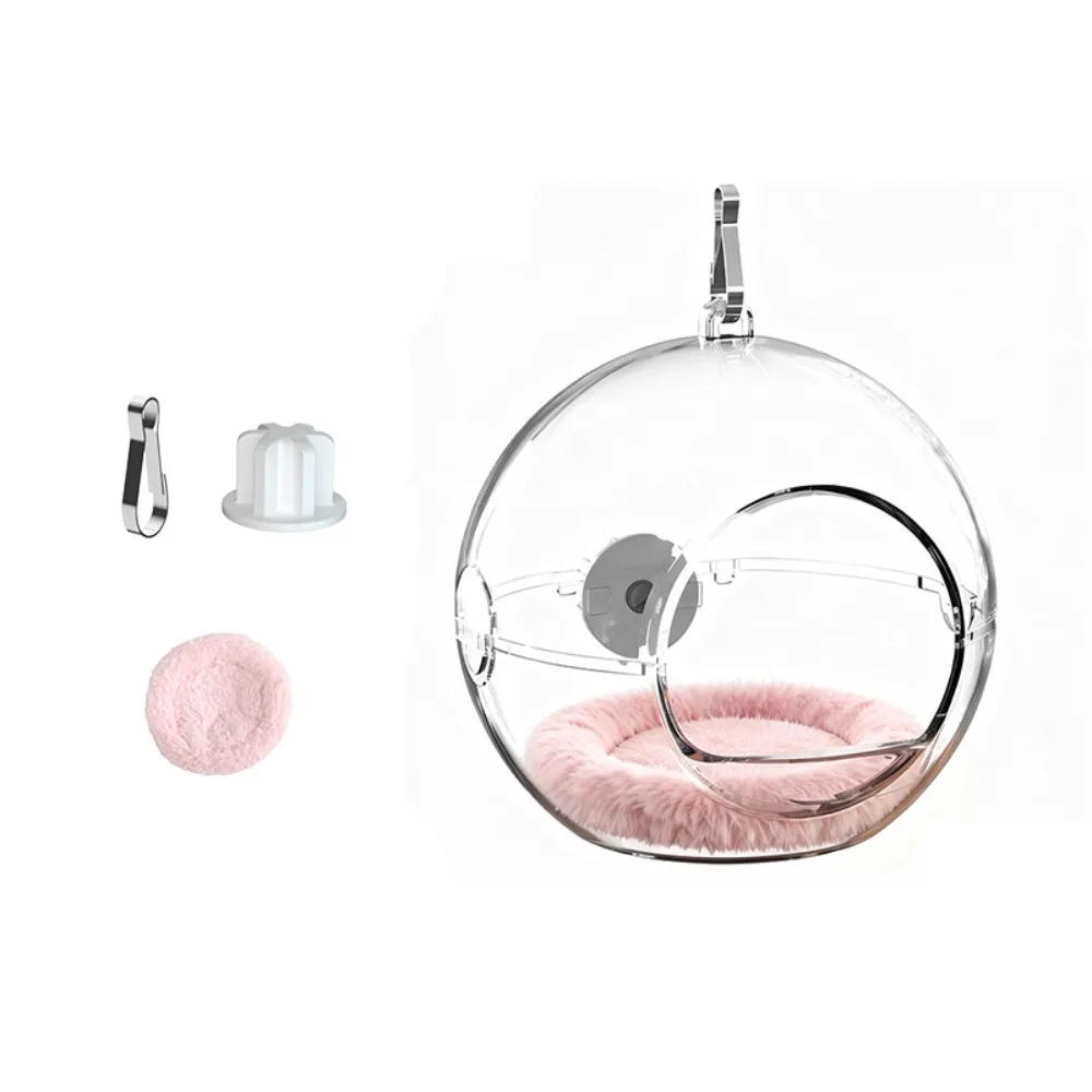 

Сферическое Прозрачное Подвесное Устойчивое к Износу Пластиковое Гнездо для Разведения Птиц, Устойчивое к Укусам, для Голубей