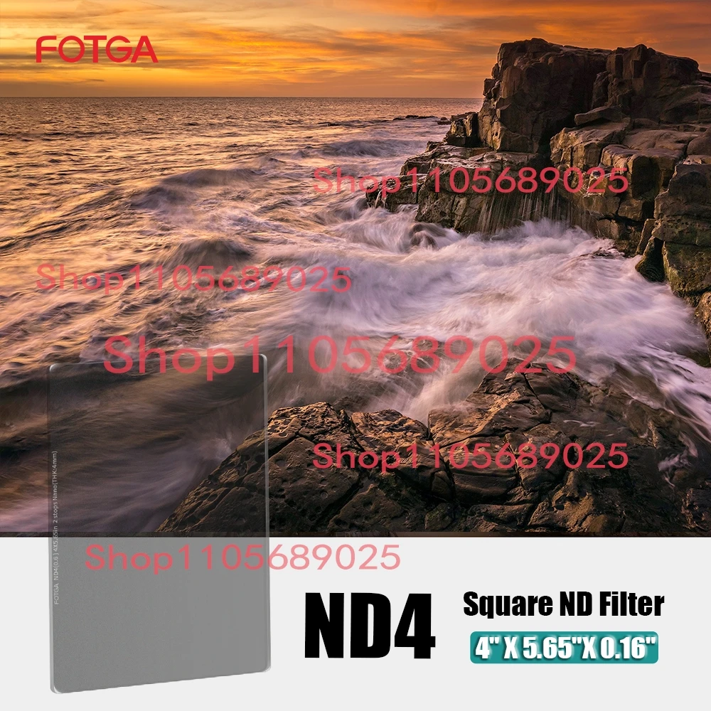 Matte Box 4X5.65 - 4x5.65 nd2/4/8/16.64/1000 Filter Kepadatan Netral Persegi
