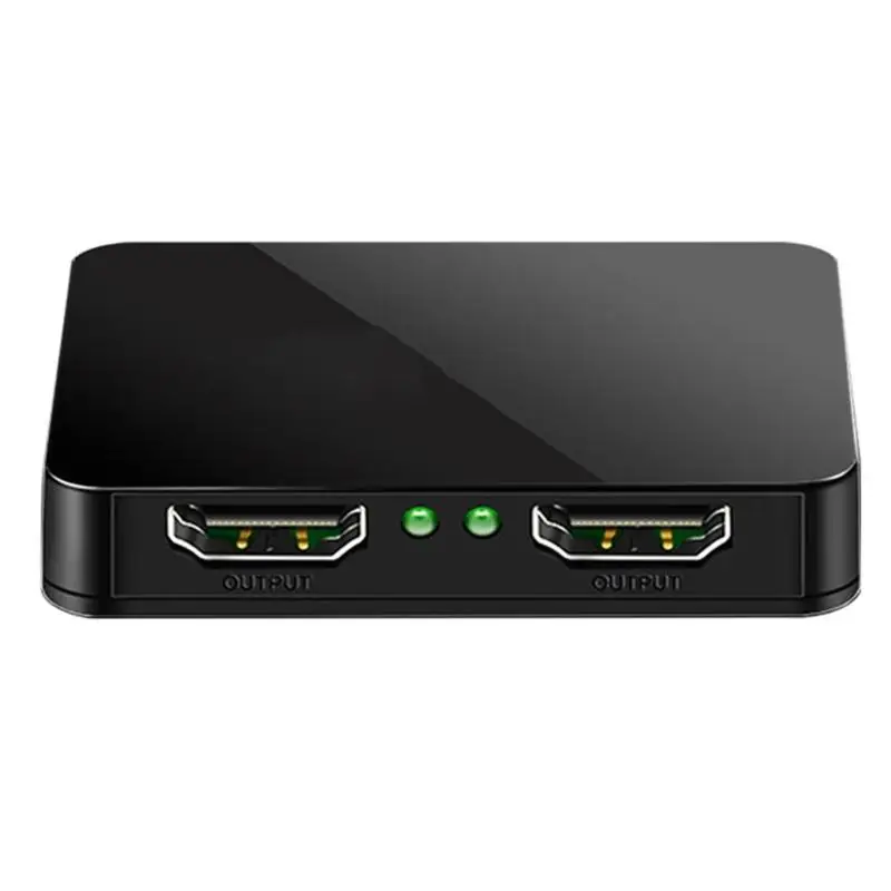 R53C HDTV Splitter 4K 1 في 2 خارج اثنين من محاور العرض مع مزامنة الصوت لتجربة بصرية محسنة #3