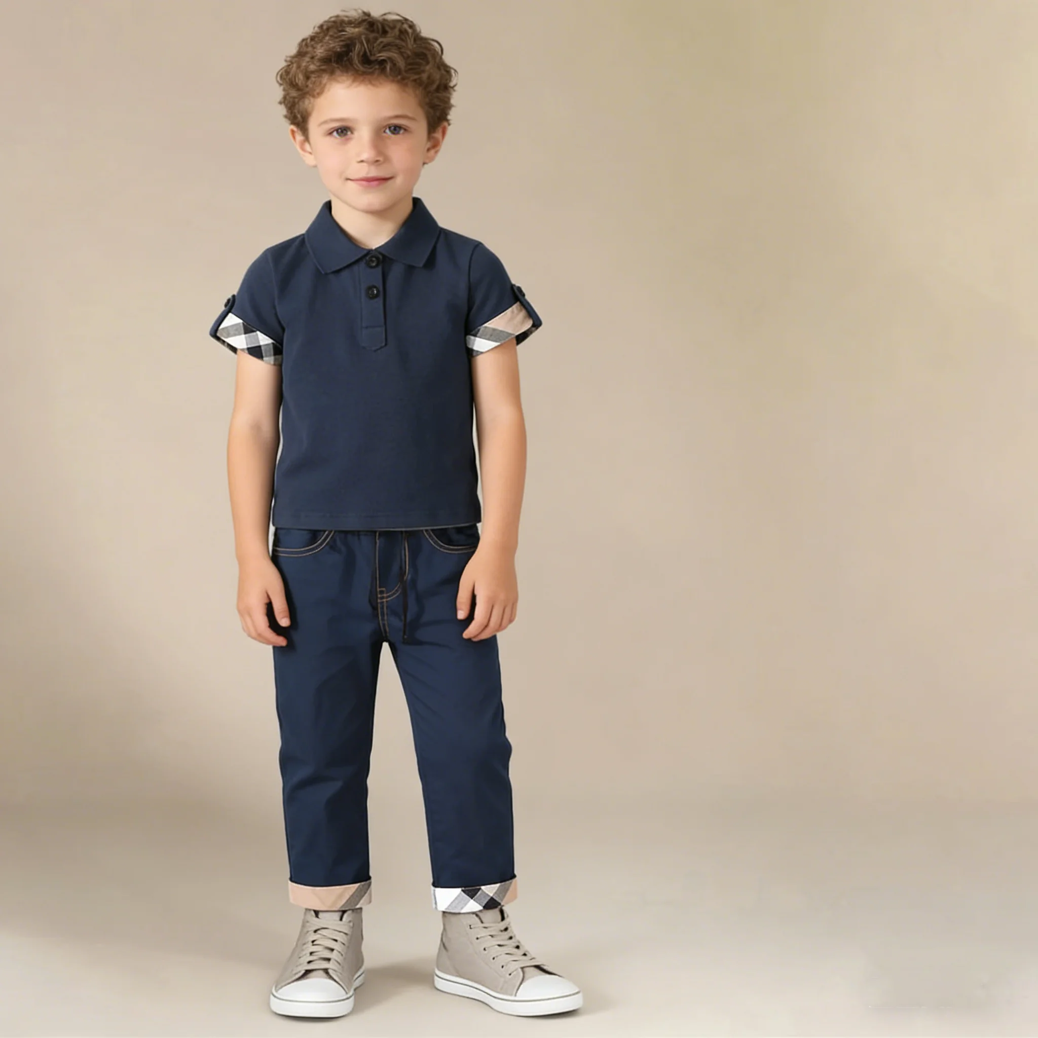 Summer Boys Clothes Suit Kids T-shirt+Long 2pcs Baby Toddler Outfit Sportsuit 1 2 3 4 Years Boys Thin Costume Children Clothes