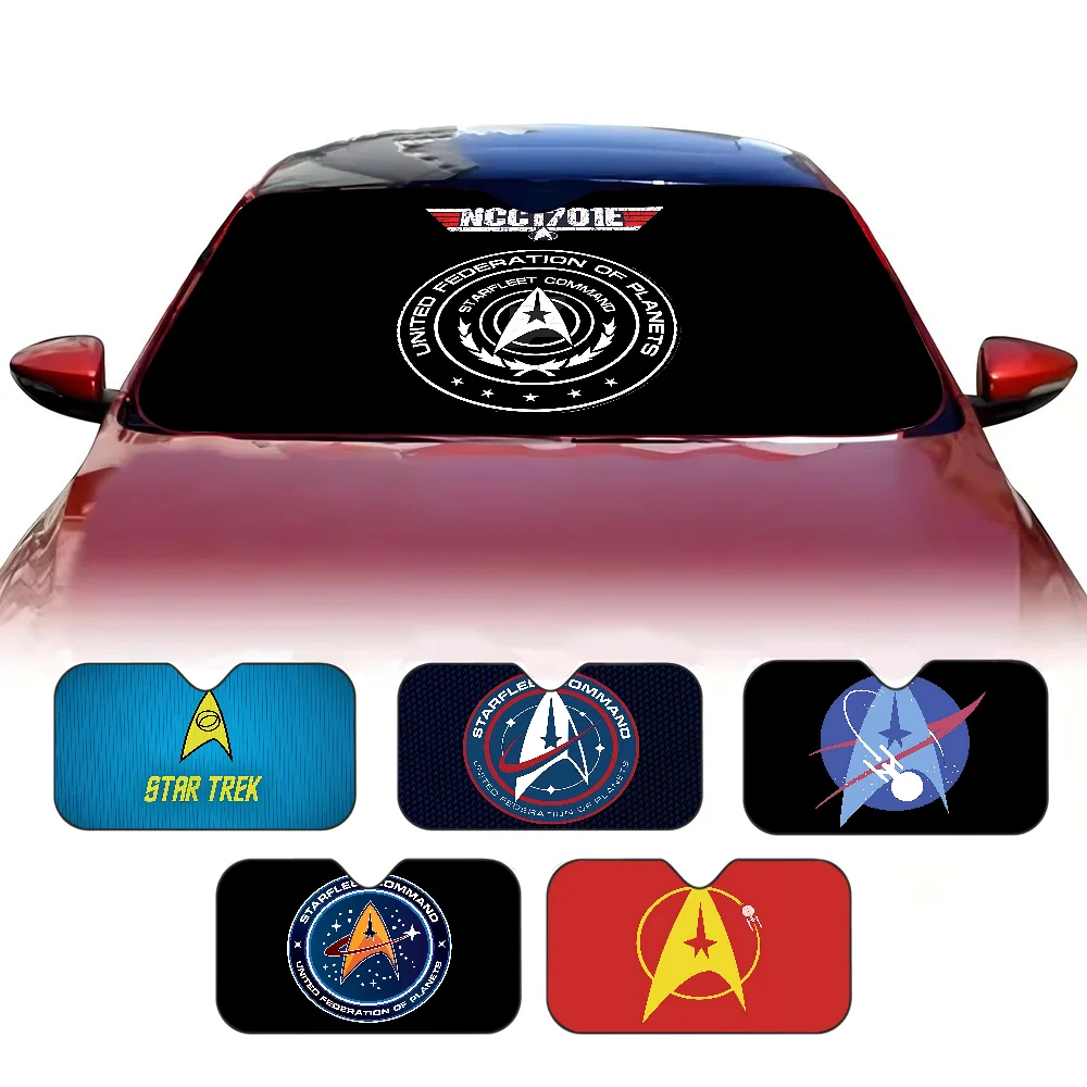 S-Star T-Trek Windshield Sunshade Car Window Windscreen Cover Sun Shade Auto Sun Visor Car-covers Car Solar Protection