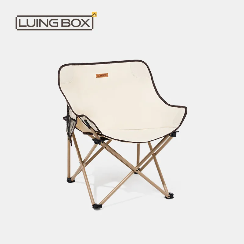 Outdoor Camping Folding Chair Portable Ultra Light Stool Fishing Chair Backrest Sitting Chair Camping