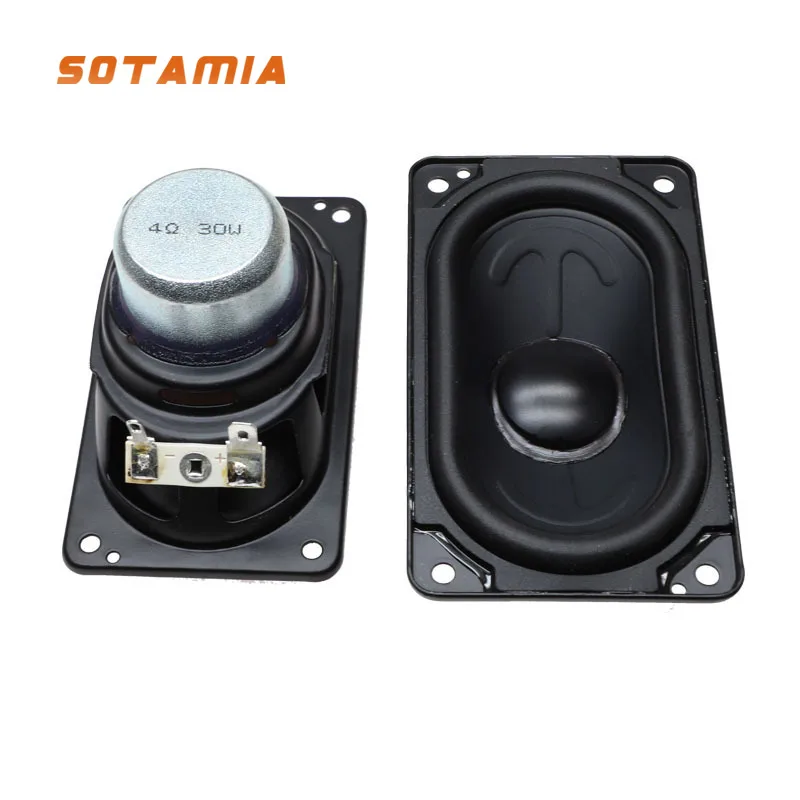 

SOTAMIA 2 шт. 53*93 Сабвуфер 4 Ом 30 Вт Kaleidoscope, совместимый с Flip7 Generation Shock Wave 20 Core, для домашней аудиосистемы