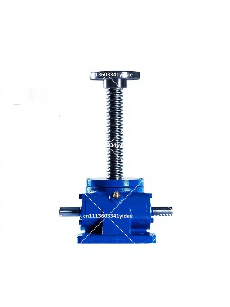 1T/2.5T/5T Leading Screw Lifting Collar Cigar Handoperated Worm Worm  Lifting Reducer Fixed Lifting Platform Electric Hand