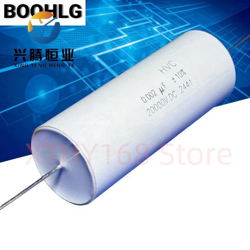 1PCS 0.002UF 20000V 2NF 202k 20kV 2000pf 20000VDC Non Inductive High Voltage Thin Film Capacitor