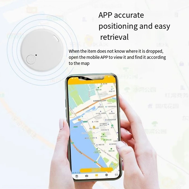 2 упаковки, мини GPS-трекер, Bluetooth 5,0, устройство против потери, Мобильный Bluetooth, беспроводное устройство для отслеживания ключей от домашних животных