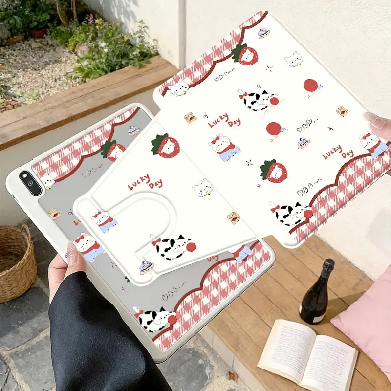 

Tri-fold Funda For Honor V8 Pro 12.1 Huawei Matepad SE11 Huawei 11.5 11.5S MatePad Pro 13.2 Huawei T10S Honor X8X9 Pro 11.5
