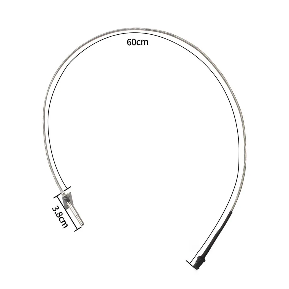 For PITBOSS Grill Temperature Probe #3199 Steel Temp Sensor For BBQ Pellet Cooking Replacement Part Accessory
