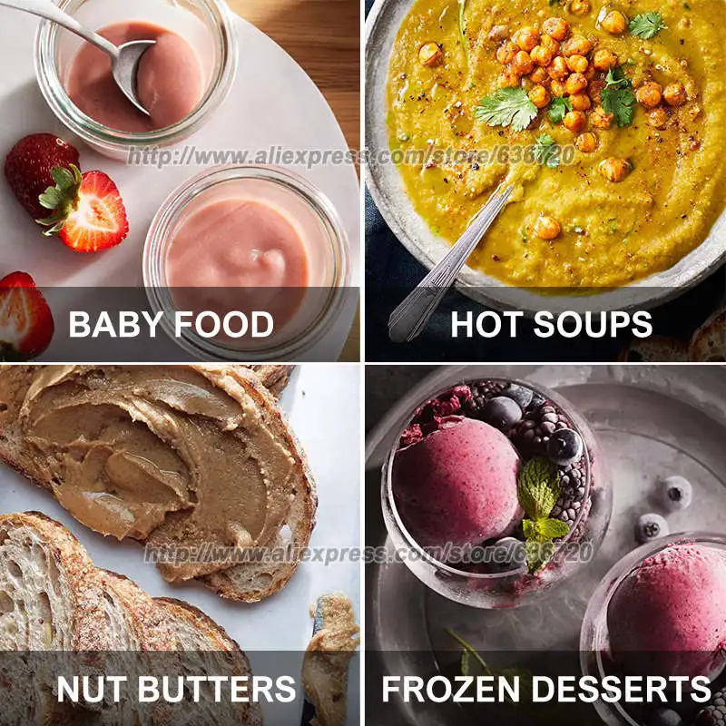 خلاط تجاري مع درع كامل للصوت ، هادئ للخدمة الشاقة ، يتضمن شفرات جافة مبللة 2 في 1 ، 3 سرعتان ، ويشمل متعدد الوظائف