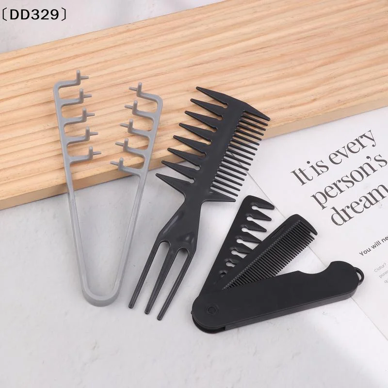 3Pcs Hair Styling Comb Kit Instant Volume Texture Comb For All Hair Types Voluminous Wide-Toothed Anti Static Comb〔DD329〕