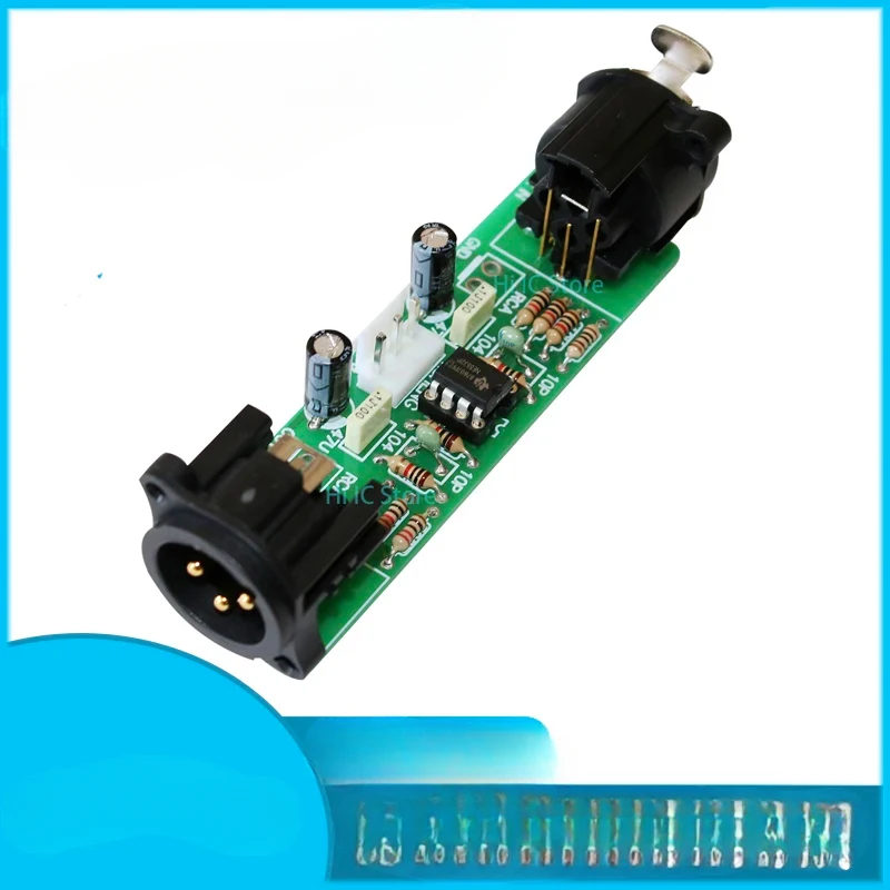 Suitable for HiFi Audio Balance Preamp Balanced XLR to Unbalanced RCA RCA to XLR Bidirectional Conversion Switch Board