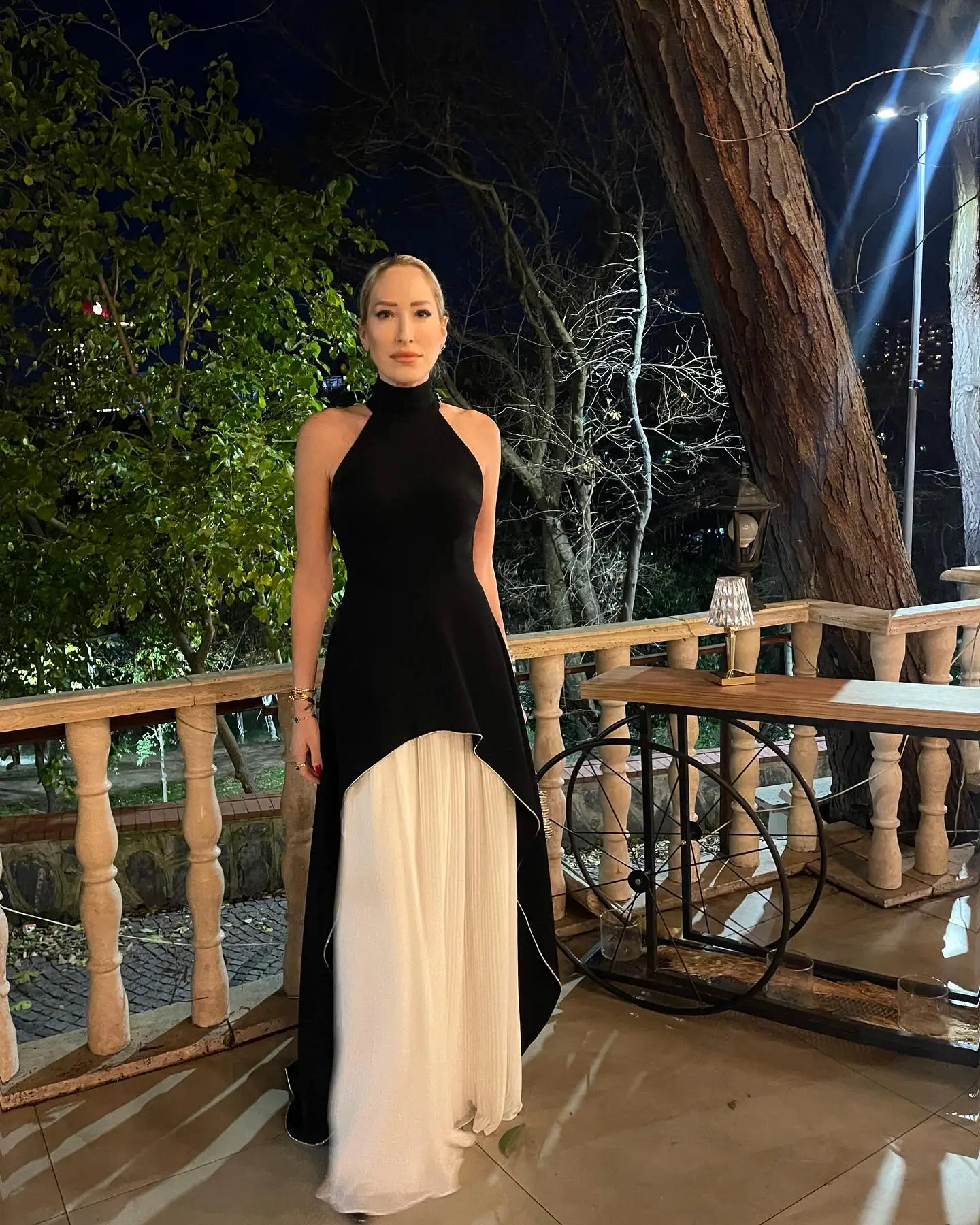

Customized Sexy Jersey A-Line Evening Dress Temperament Sleeveless Halter Floor Length فساتين سهرات Custom Size