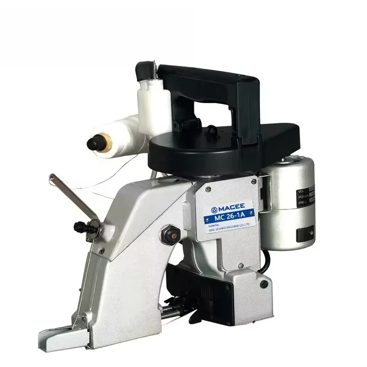 Portable MC 26-1a Filling Bag Sealing Machine for Sewing Woven Bag Fabric Packaging