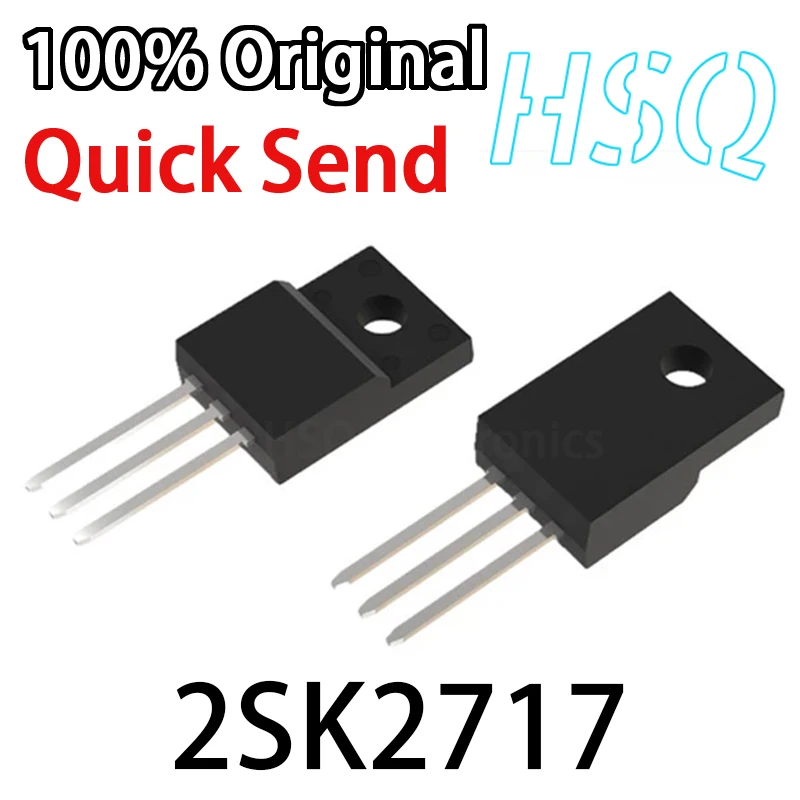 

5PCS 2SK2717 K2717 New Spot TO-220F 900V 5A Field Effect Triode