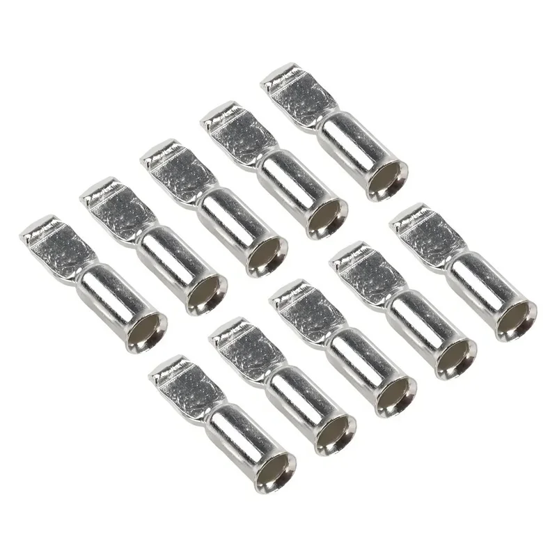 10PCS 50A FOR Power Plug Contacts Pins Lugs Terminals For 50 Amp Connectors AWG 12 Circular Power Aviation Socke