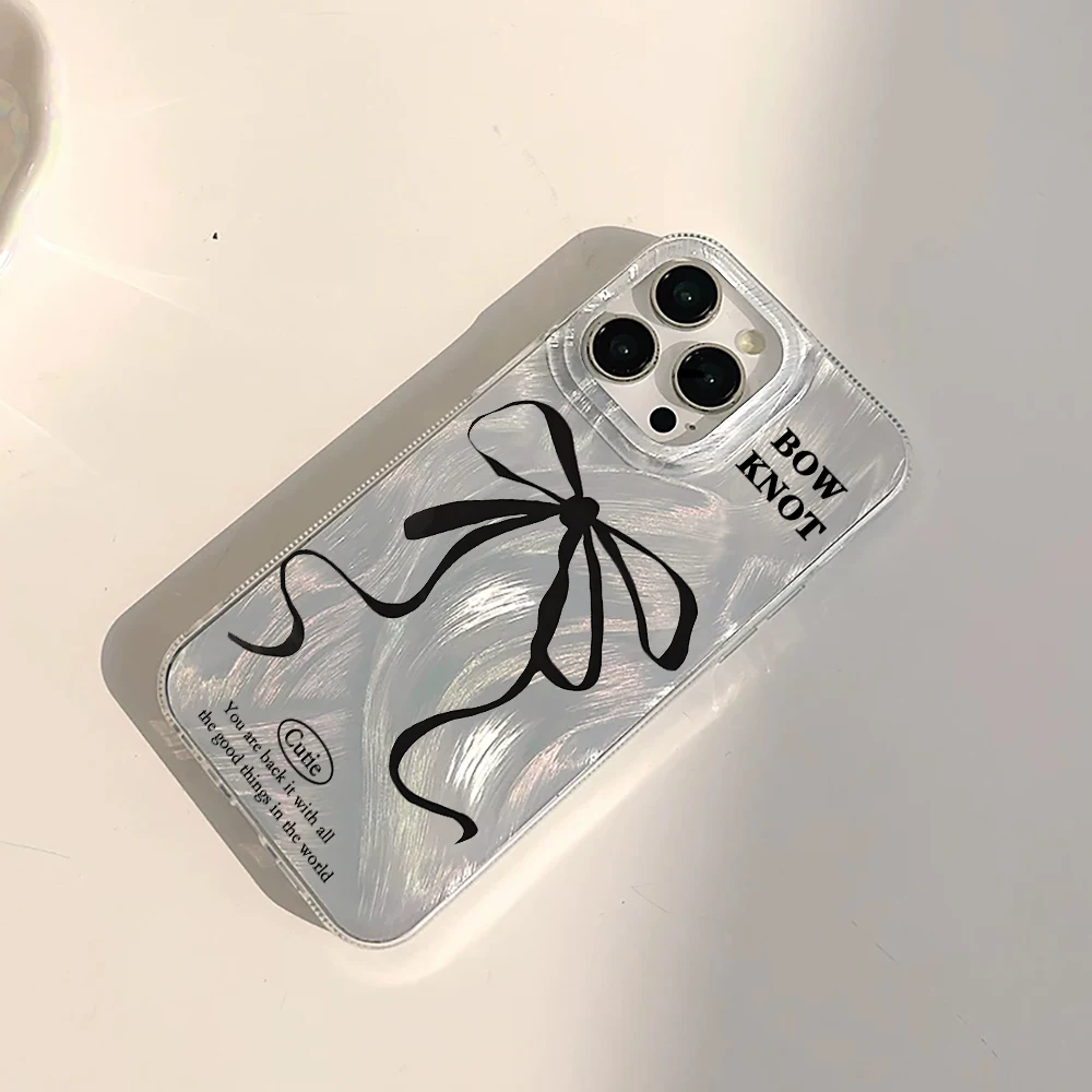 Luxuriöse Dollar-Schleife INS Hülle für iPhone 16 17 15 Pro Max Hüllen iPhone 17 11 12 13 ProMax 14 Plus 16E 8 XS XR Weiche Stoßfeste Schutzhülle – Detail 6