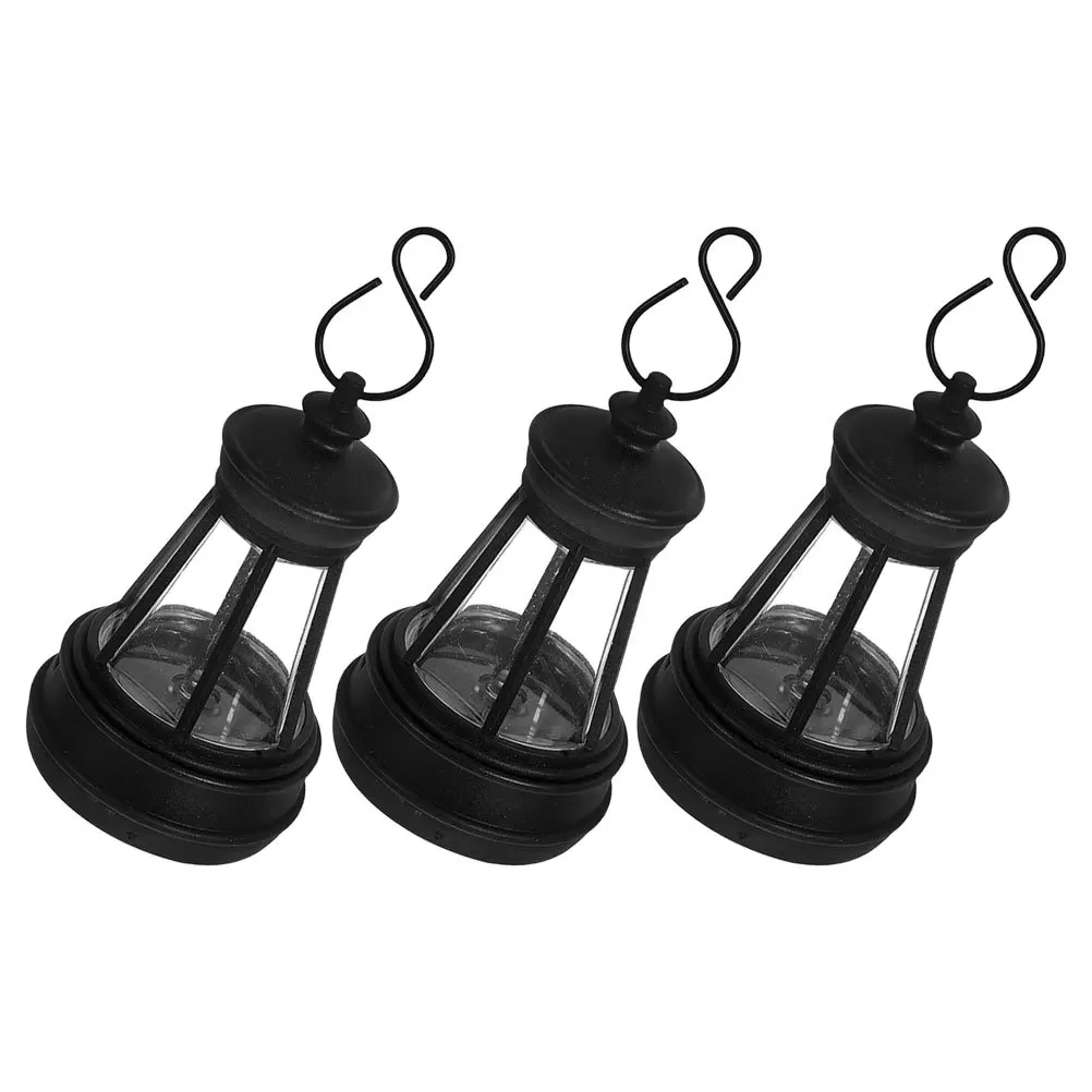 

3pcs Lantern Solar Powered Led Outdoor Hanging Light For Garden Yard Patio Solar Garden Ornament Soft Lighting Automatic Sensor