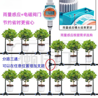 Household garden intelligent timing automatic watering device