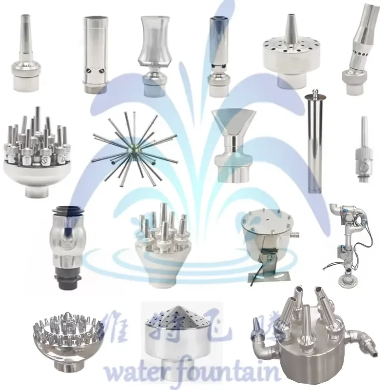 1D 2D 3D Digital Nozzle Fuente Outdoor Decorative Music Dancing Water Fuente Floating in Lake