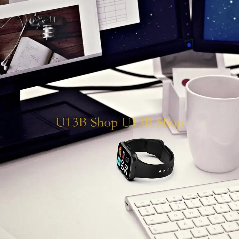 U13B Redmi Watch3 Lite Active Women 남자 소녀 소프트 실리콘 팔찌 교체 스트랩