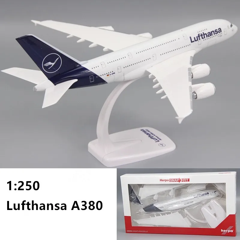 

Масштаб 1/200/250 McDonnell Douglas MD-11 Lufthansa Cargo Airlines/A350-900 Lufthansa A380 Самолет ABS Сборная модель самолета