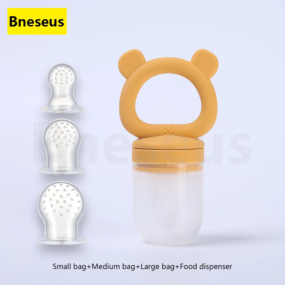 Baby Food Processor Teether Pacifier, Anti-Thumb-Sucking Molar Soothing Toy for Teething Discomfort & Mood Relief - Image 6