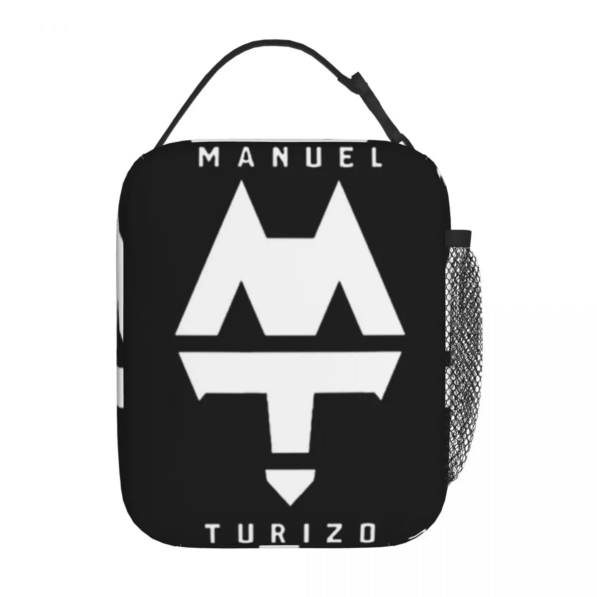 Rapper Manuel Turizo Logo Insulated Lunch Bag for Women Children Portable Food Boxes Thermal Lunch Box Tote