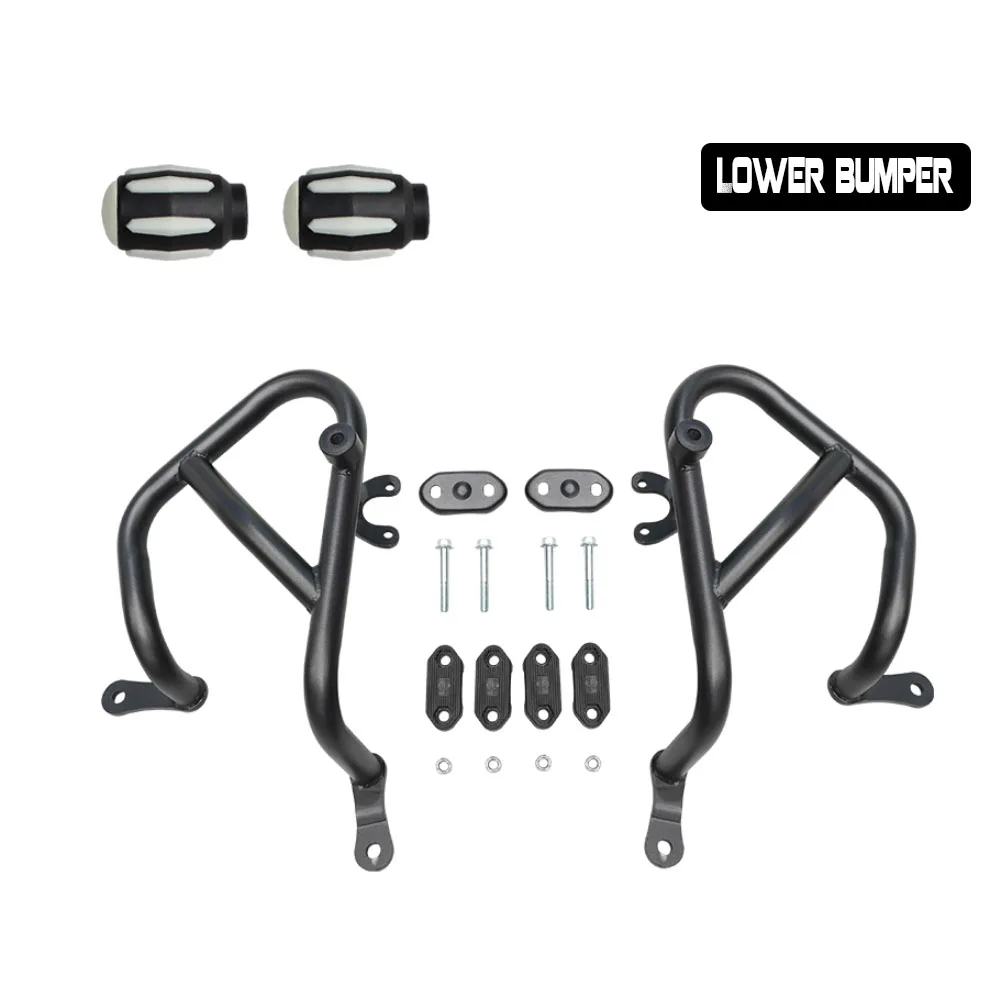 Voor HONDA NC750X 2025 Motorfiets Bumper Anti-val Guard Bar Bovenste en Onderste Anti-val Bar Egine Guard gemodificeerde Accessoires