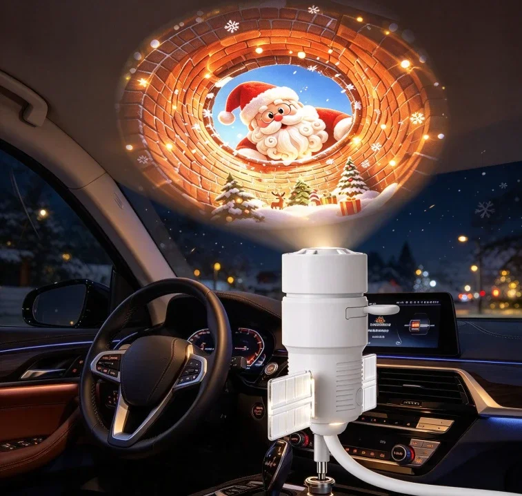 New USB Projection Light Bedroom Car Ambient Light Christmas Halloween Star Sky Projection Night Light