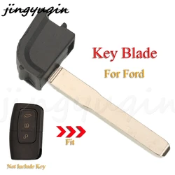jingyuqin Car Remote Key Blade For Ford C-Max Focus MK2 Kuga Mondeo Galaxy HU101 Smart Uncut Blade Blank Replacement Fob