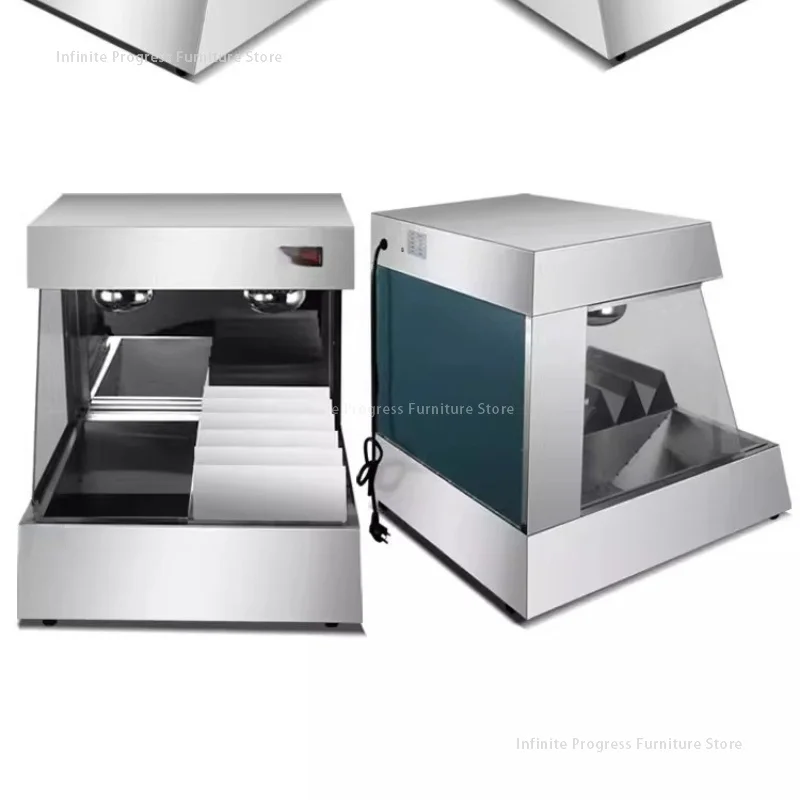 Western Restaurant Heating Cabinet Convenience Store Kitchen Simplicity Heating Cabinet Commercial Metal Four À Chauffer MH40BWJ
