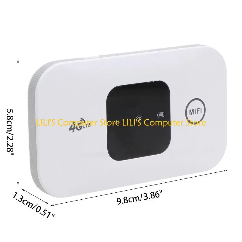 A52B Mobile WiFi Hotspot 4G LTE เราเตอร์ 150Mbps ความเร็วดาวน์โหลดและ 10 WiFi