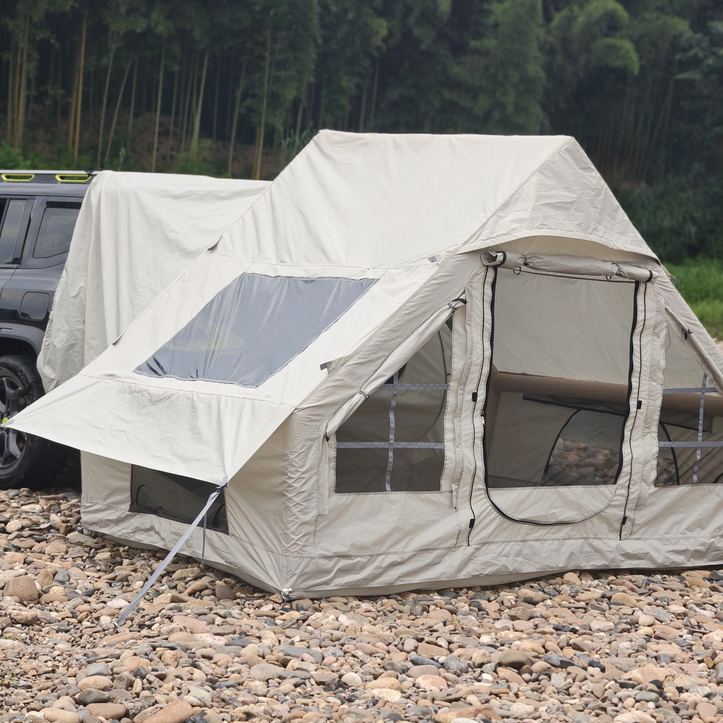 El Pompası ile Şişirilebilir A - Outdoor Camping Car Tail Tent incelemesi ve fiyatı