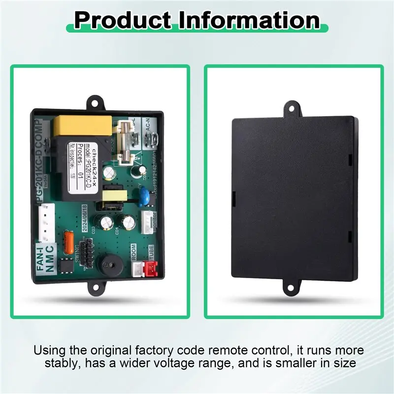 PG201KC-D Control Board For Fixed-Frequency Wall-Mounted Air Conditioners With Display Only