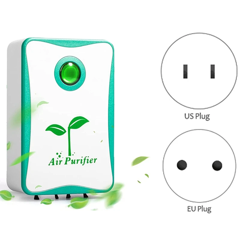 Air Purifiers Plug In For Home, Negative Ion Air Purifier, For Bathroom Kitchen Toilet Pet Smell Smoke Odor