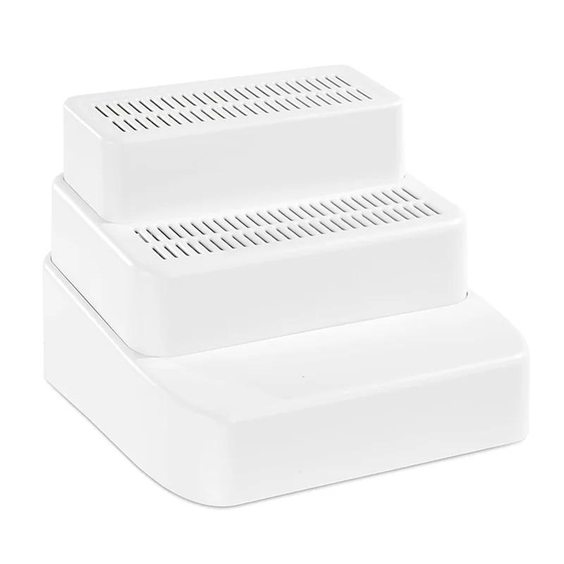 

A76X-3 Шаги Лоток Рампа с функцией фильтра Съемный Ловушка для мусора для маленьких и пожилых кошек