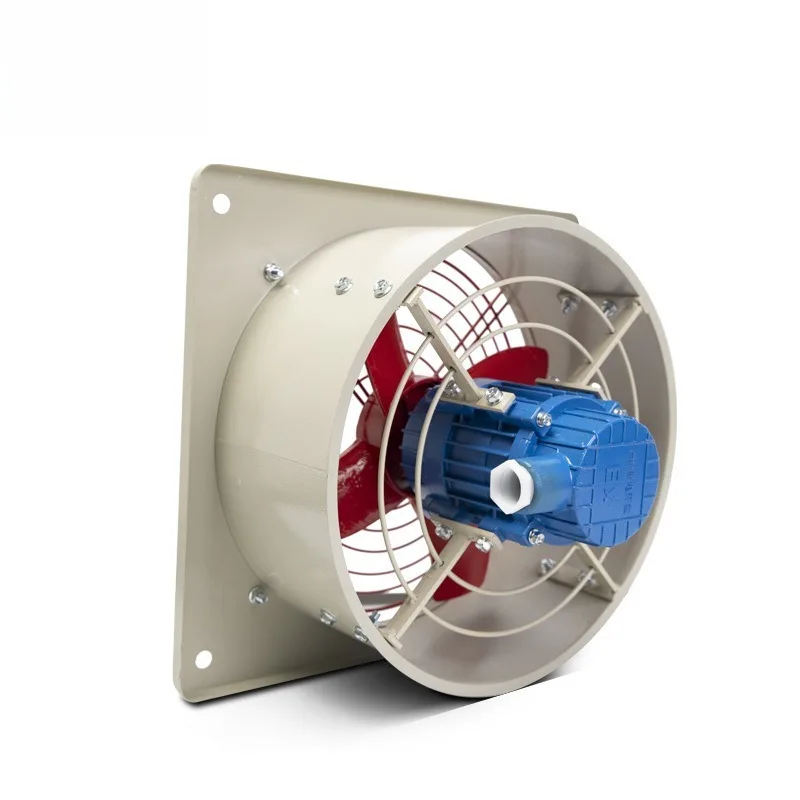 BFS-300/400 Flameproof Wall Axial Flow Fan Ventilation Fan 220V/380V Explosion-proof Exhaust Fan
