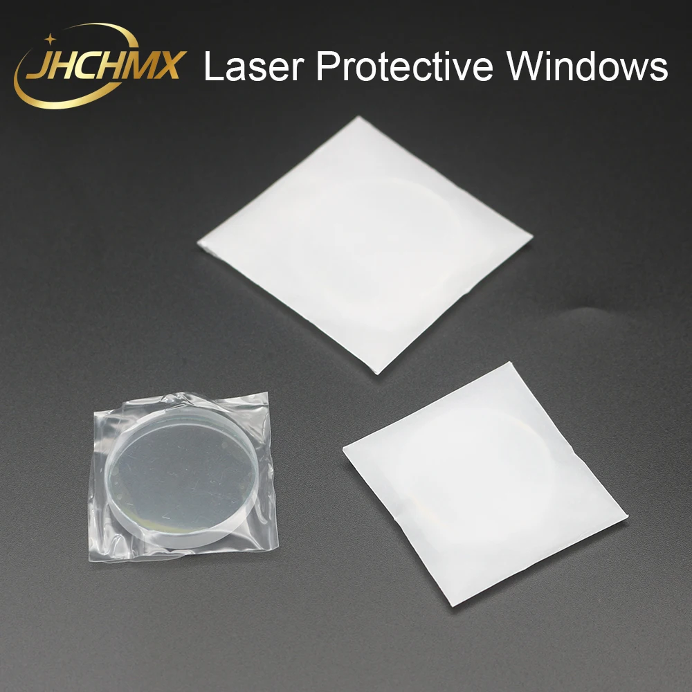 JHCHMX Laser Protective Windows 18*2 20*4 22.35*4 27.9*4.1 30*5 36*5 37*7 1064nm Quartz  Fused Silica For Laser Cutting Welding