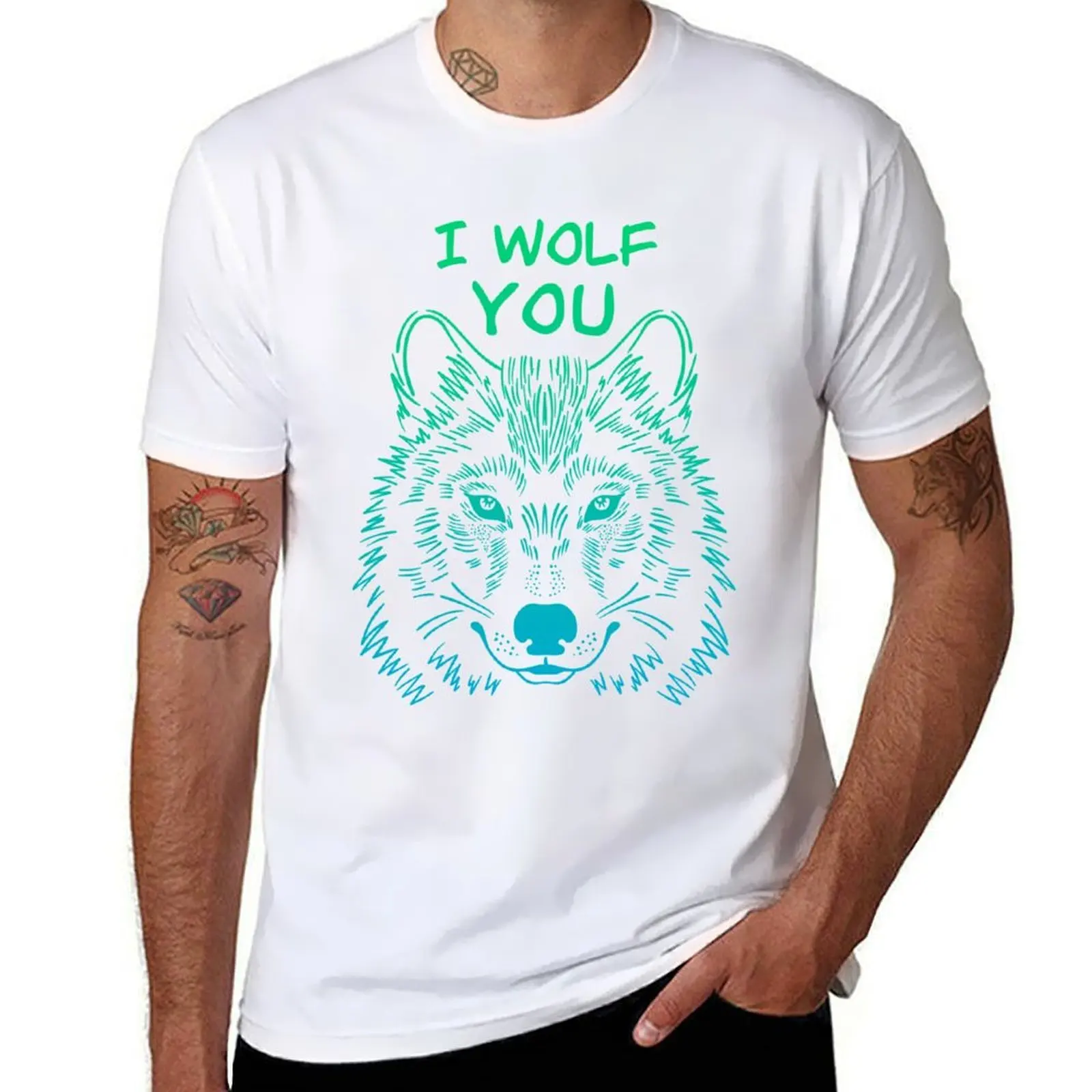 anime designer YOU fan t Valentines shirt I Premium oversize graphic WOLF shirts t day t T-Shirt - series TV shirts man