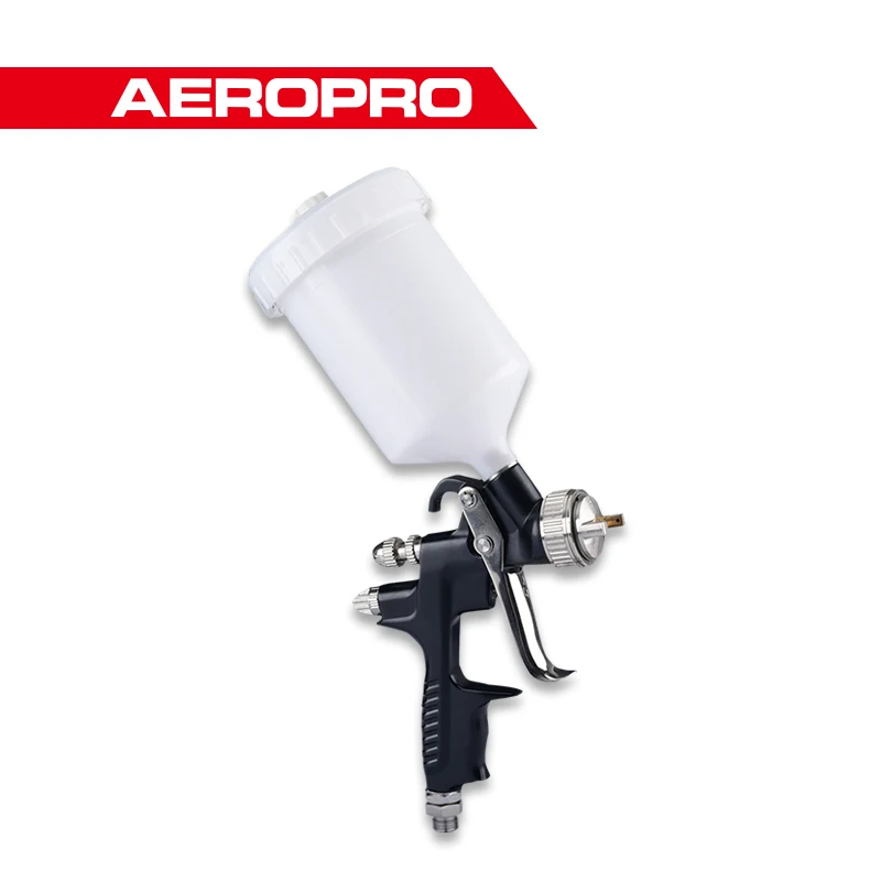 

AEROPRO A604 Gravity Feed HVLP Air Spray Gun - Top Grade For Automotive Home Improvement Painting With Outstanding Finish