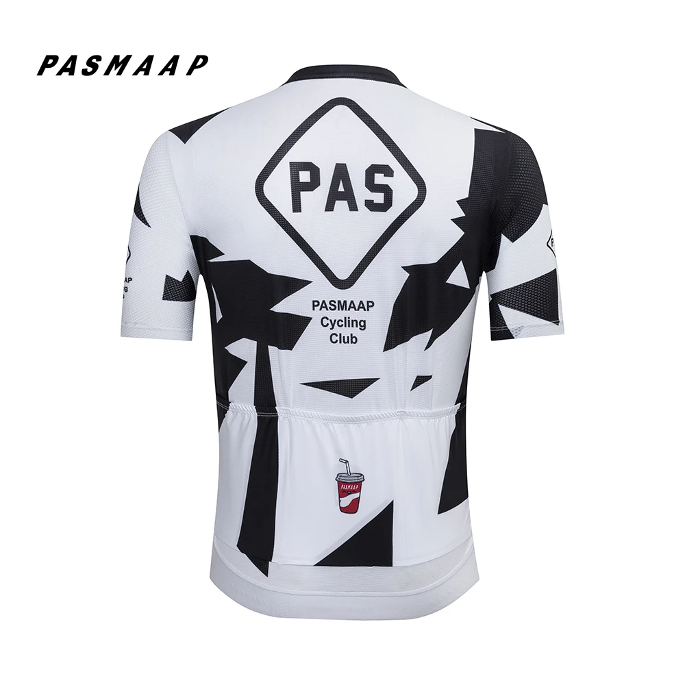 PASMAAP-Midsummer Cycling Jersey for Men, MTB Road Bicycle Shirt, Pro Team, Short Sleeve Bike Clothes, High Quality